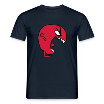 bigmonster - T-shirt homme - marine - Devant - AI Model Male 178 light (178cm)