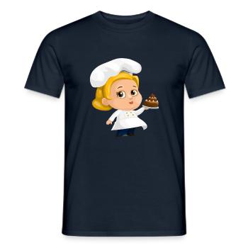 Köchin - Männer T-Shirt - Navy - Vorne - AI Model Male 178 light (178cm)