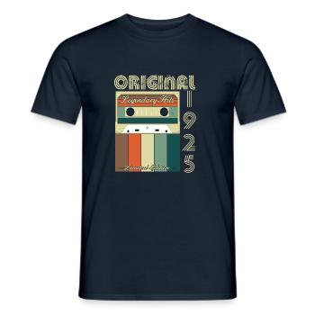 Legendary Anniversary of 1925 - Men's T-Shirt - navy - Front - AI Model Male 178 light (178cm)