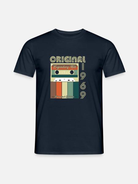 Legendary 1969 Anniversary - Men's T-Shirt - navy
