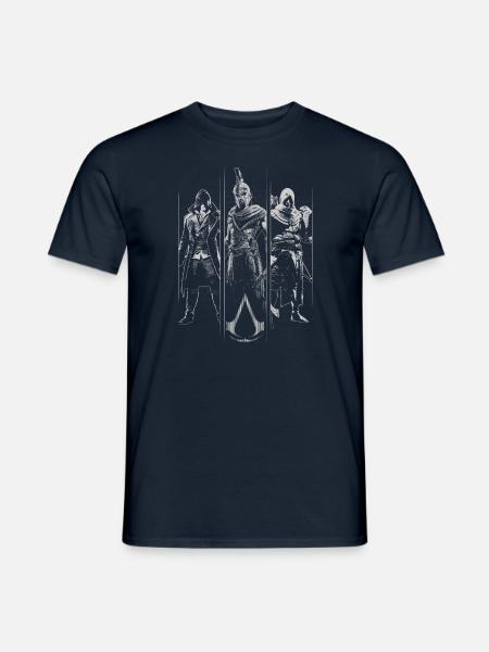 Assassin's Creed Assassins Blanc - T-shirt homme - marine