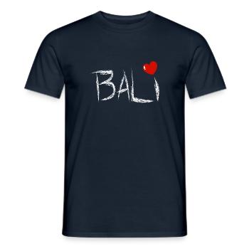 Bali - Indonesien - Männer T-Shirt - Navy - Vorne - AI Model Male 178 light (178cm)