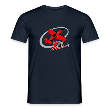 XtremeAir Aerobatic Flight - Men's T-Shirt - navy - Front - AI Model Male 178 light (178cm)
