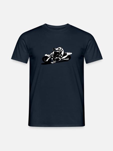 Supermoto - Männer T-Shirt - Navy
