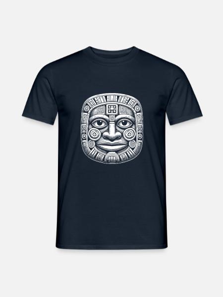 Mask - Men's T-Shirt - navy