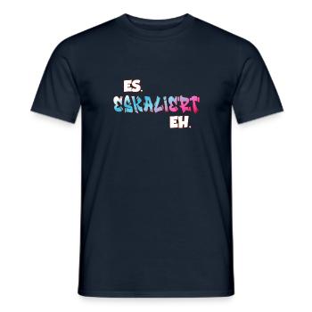 It's escalating anyway - Men's T-Shirt - navy - Front - AI Model Male 178 light (178cm)