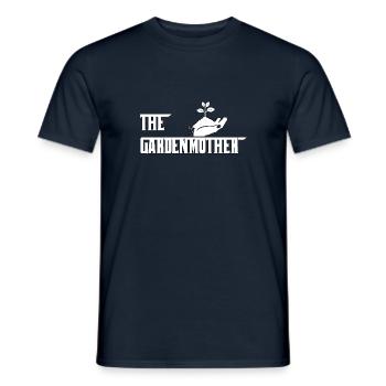 La Gardenmother - T-shirt homme - marine - Devant - AI Model Male 178 light (178cm)