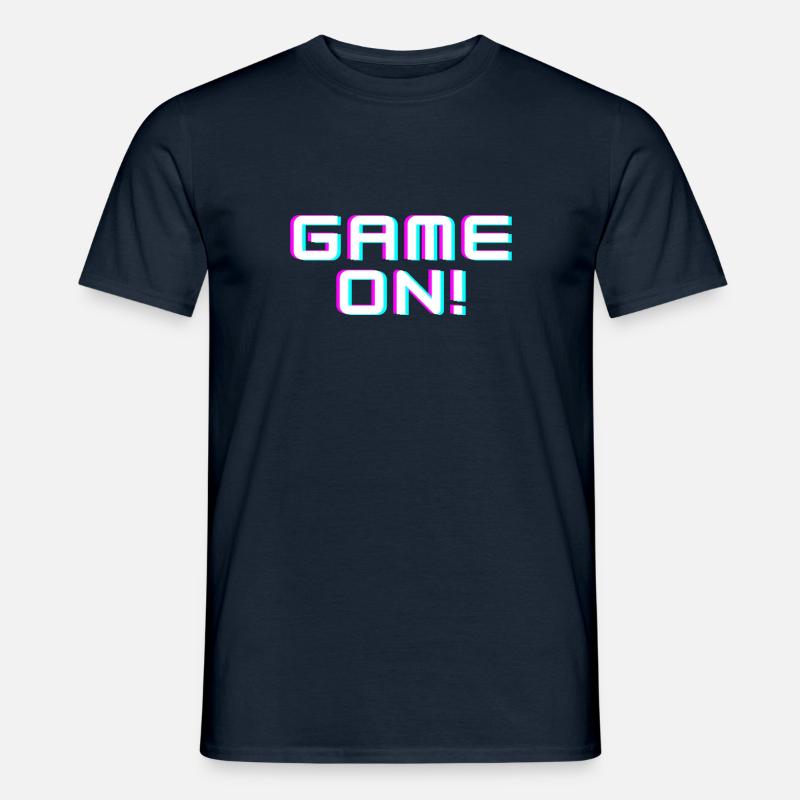 Game On - Männer T-Shirt - Navy