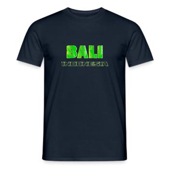 Bali - Indonesien - Männer T-Shirt - Navy - Vorne - AI Model Male 178 light (178cm)