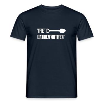 The Gardenmother - Men's T-Shirt - navy - Front - AI Model Male 178 light (178cm)
