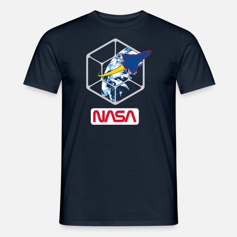 NASA Earth Orbit I Earth Orbit - T-skjorte herre - marine