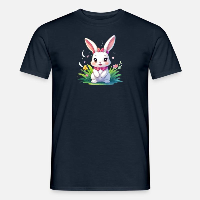 Süßer Hase - Männer T-Shirt - Navy