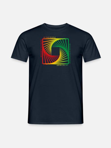 Reggae Is The Music - Men's T-Shirt - navy