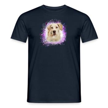 Cane Corso,Dog,Painting,Graffiti,Bulldog - Men's T-Shirt - navy - Front - AI Model Male 178 light (178cm)