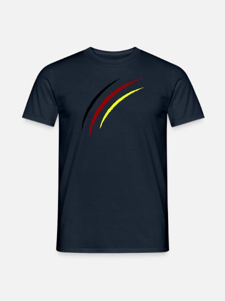 Claws Germany - Men's T-Shirt - navy