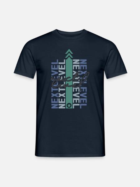 nextlevel - Männer T-Shirt - Navy