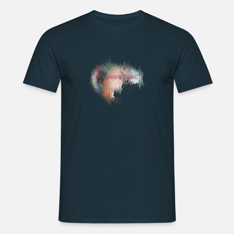 Frequenz - Männer T-Shirt - Navy