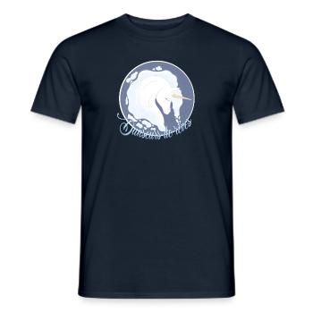 Danseurs de rêves - T-shirt homme - marine - Devant - AI Model Male 178 light (178cm)