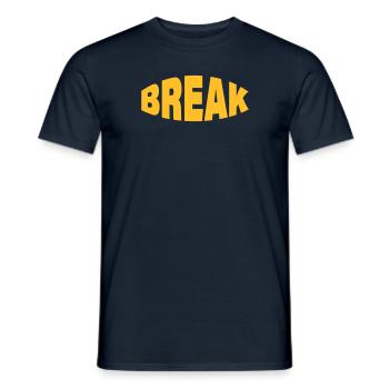 CASSER - T-shirt homme - marine - Devant - AI Model Male 178 light (178cm)