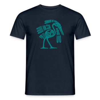 mexican bird - Männer T-Shirt - Navy - Vorne - AI Model Male 178 light (178cm)