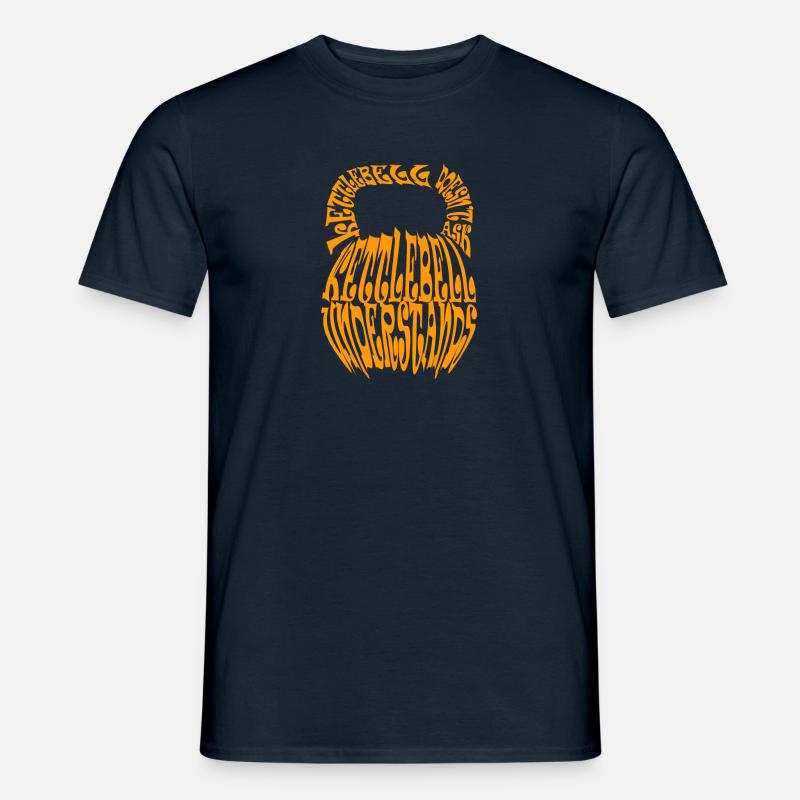 KETTLEBELL ne demande pas SHAPE - T-shirt homme - marine