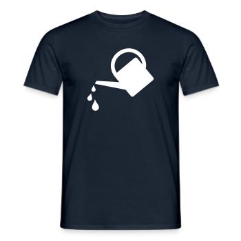 arrosoir - T-shirt homme - marine - Devant - AI Model Male 178 light (178cm)