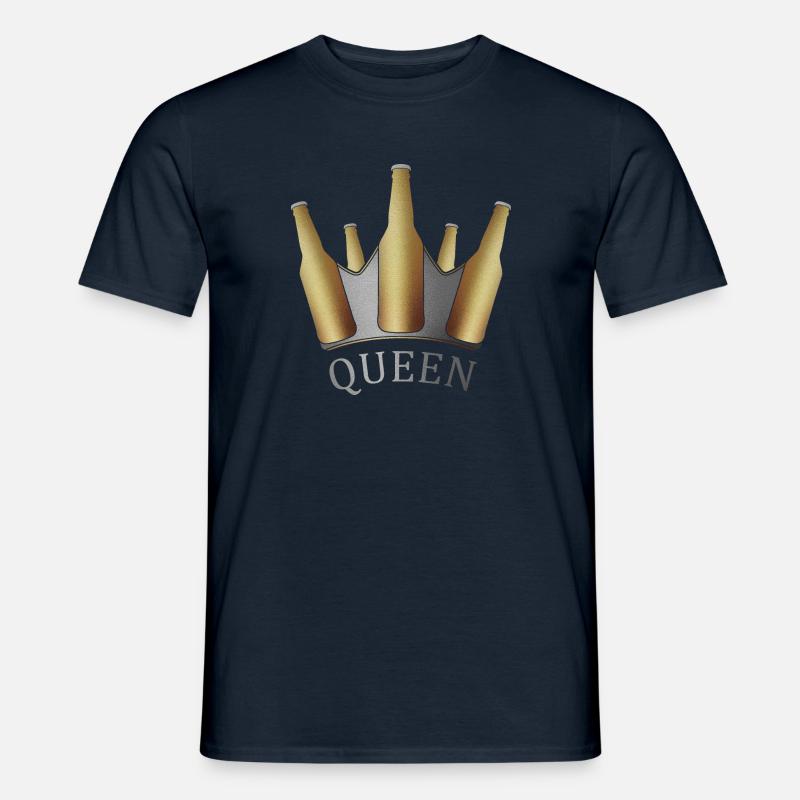 Queen - Männer T-Shirt - Navy