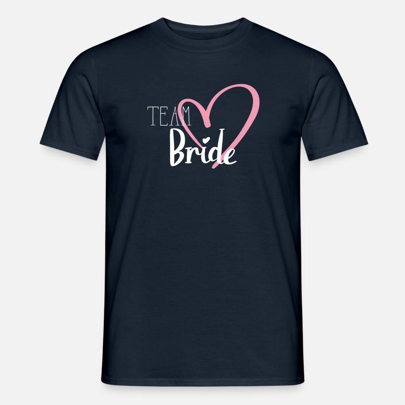 Team Bride - Männer T-Shirt - Navy
