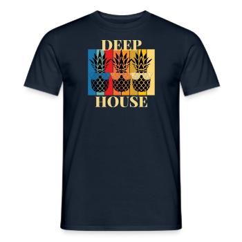 FKK 3 Pean - T-shirt homme - marine - Devant - AI Model Male 178 light (178cm)