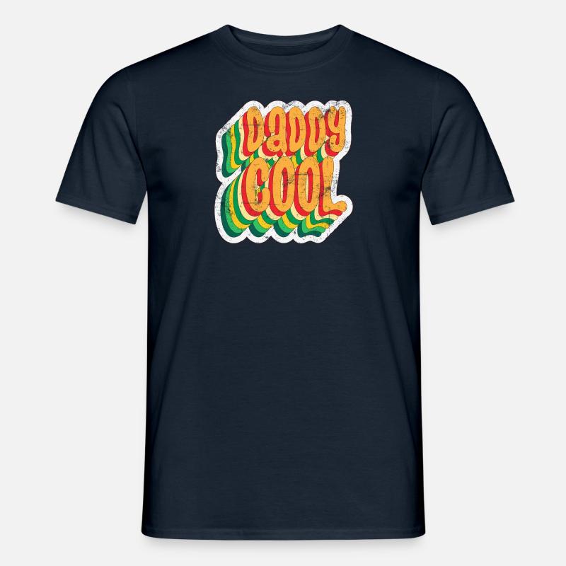 Daddy Cool - Männer T-Shirt - Navy