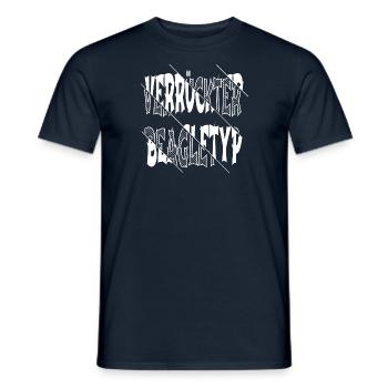 lieblingshund windhund spruch cool pfote chihuahua - Männer T-Shirt - Navy - Vorne - AI Model Male 178 light (178cm)