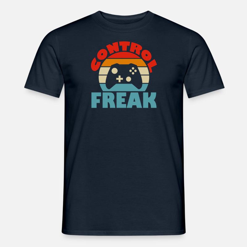 Control Freak - Männer T-Shirt - Navy