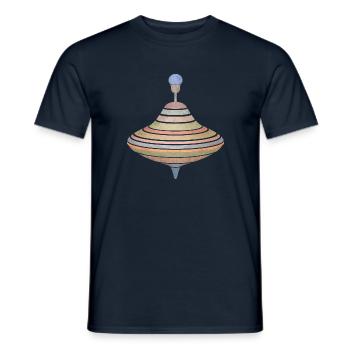 Jupiter - Men's T-Shirt - navy - Front - AI Model Male 178 light (178cm)