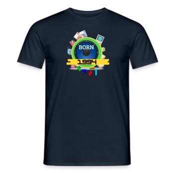 1994 - Männer T-Shirt - Navy - Vorne - AI Model Male 178 light (178cm)