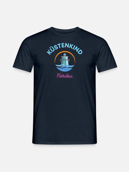 Küstenkind - Männer T-Shirt - Navy