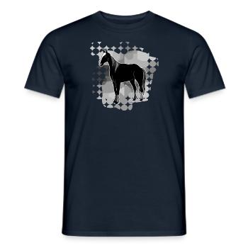 Dock - Men's T-Shirt - navy - Front - AI Model Male 178 light (178cm)