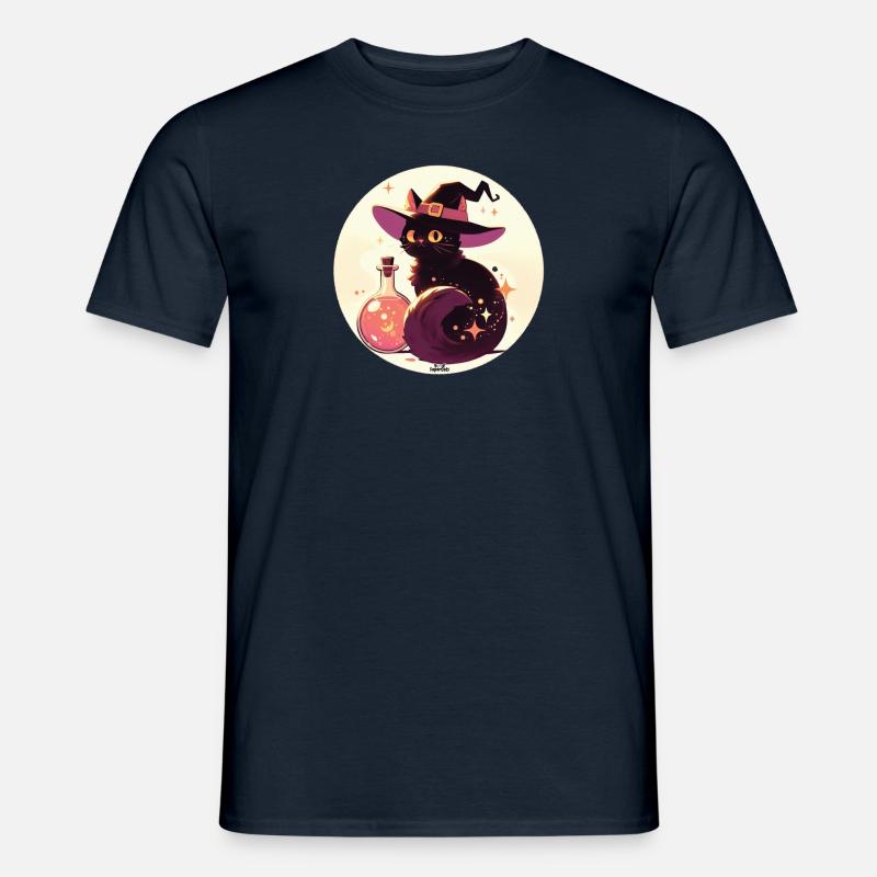 Trank Katze 3 - Männer T-Shirt - Navy