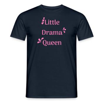 Drama Queen - Männer T-Shirt - Navy - Vorne - AI Model Male 178 light (178cm)