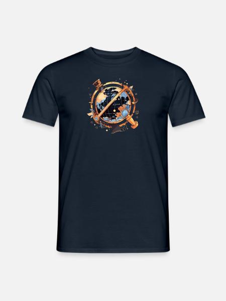 Globe - T-shirt homme - marine