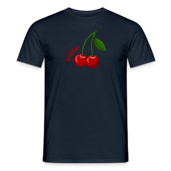 Better together - Partner Shirts 2403-24 - Men's T-Shirt - navy - Front - AI Model Male 178 light (178cm)