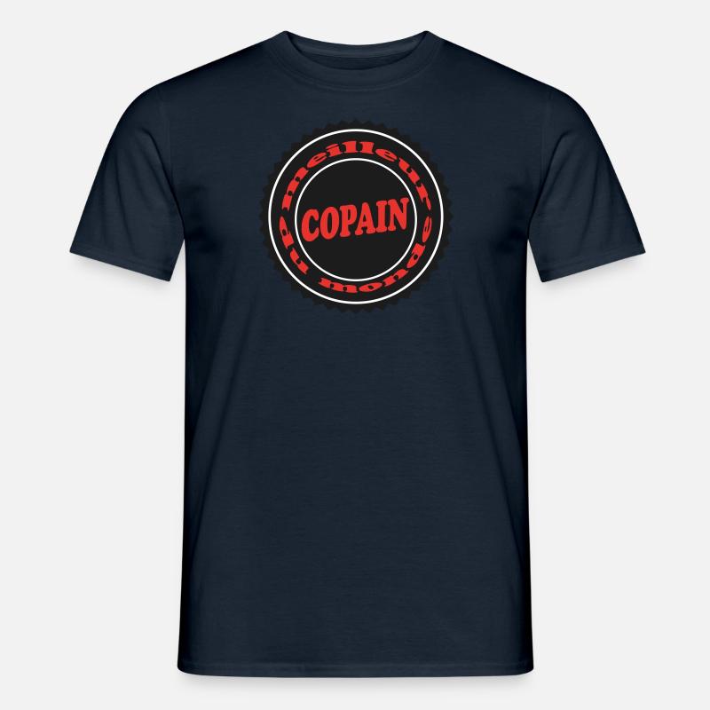 Bester BUDDY - Männer T-Shirt - Navy