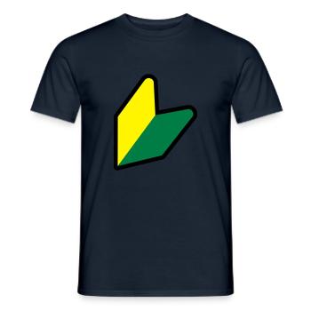Soshinoya JDM - T-shirt homme - marine - Devant - AI Model Male 178 light (178cm)