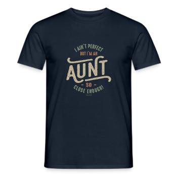 Perfect Aunt - Men's T-Shirt - navy - Front - AI Model Male 178 light (178cm)