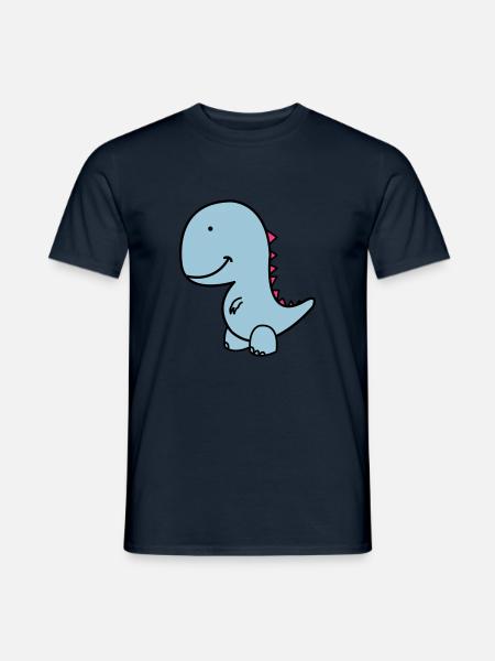 dino - Männer T-Shirt - Navy