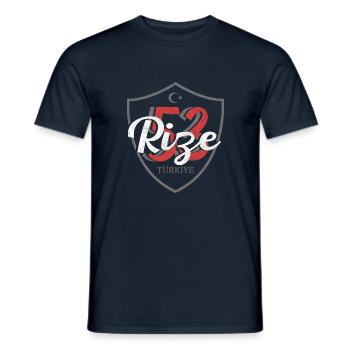 Rize - T-shirt homme - marine - Devant - AI Model Male 178 light (178cm)