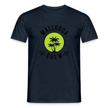 mallorca crew - Männer T-Shirt - Navy - Vorne - AI Model Male 178 light (178cm)