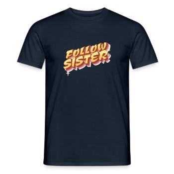 Suivez Sister - Vous jouez du 2e violon - T-shirt homme - marine - Devant - AI Model Male 178 light (178cm)