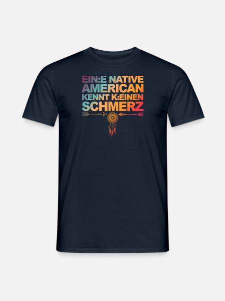 Lustiger Spruch über Gendern & Wokeness - Männer T-Shirt - Navy