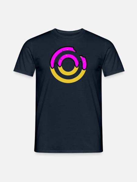 donuts - Männer T-Shirt - Navy