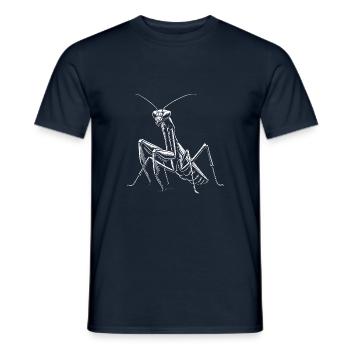 Mante - T-shirt homme - marine - Devant - AI Model Male 178 light (178cm)